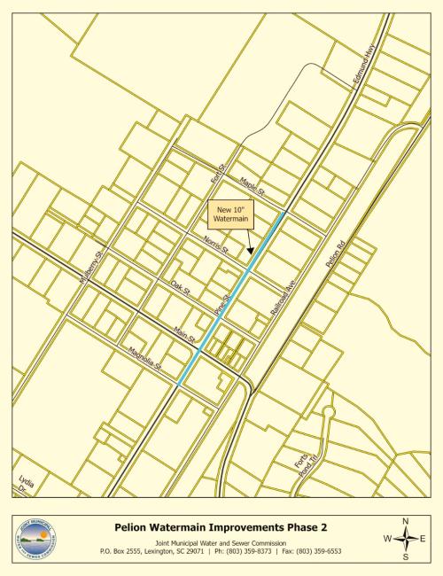 Town of Pelion Water Main Improvements Phase 2