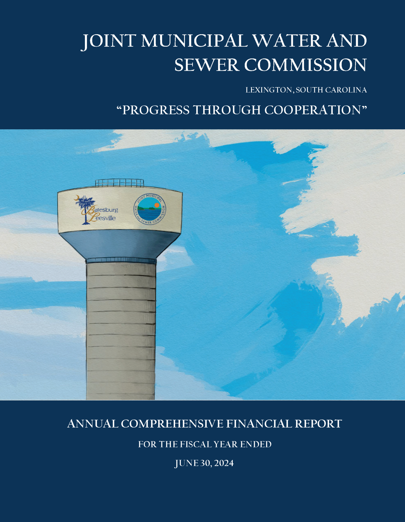 JMWSC FY24 ACFR Cover Page