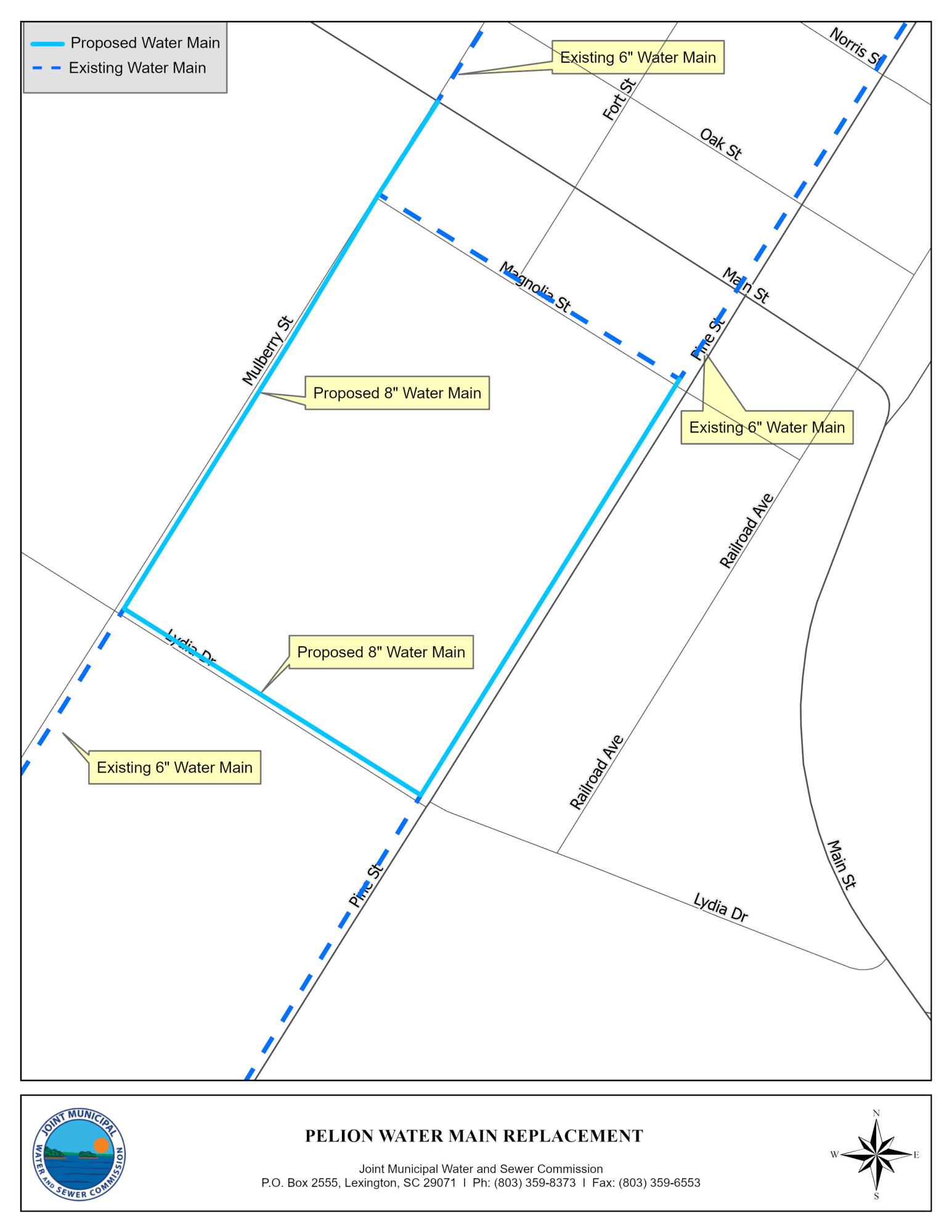 Pelion Water Main Replacement