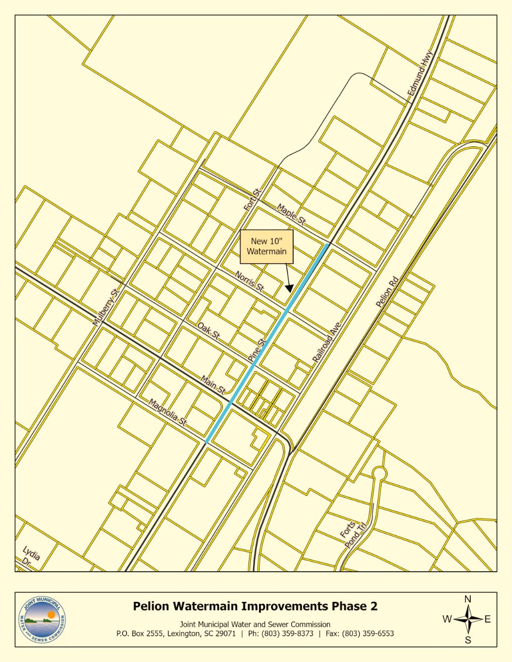 Town of Pelion Water Main Improvements Phase 2